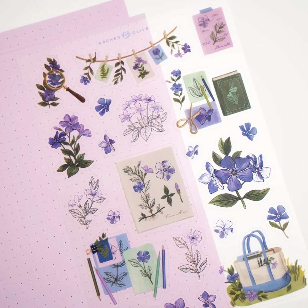 Wild Periwinkle Journal Kit Everyday Collection - Archer & Olive - Archer & Olive