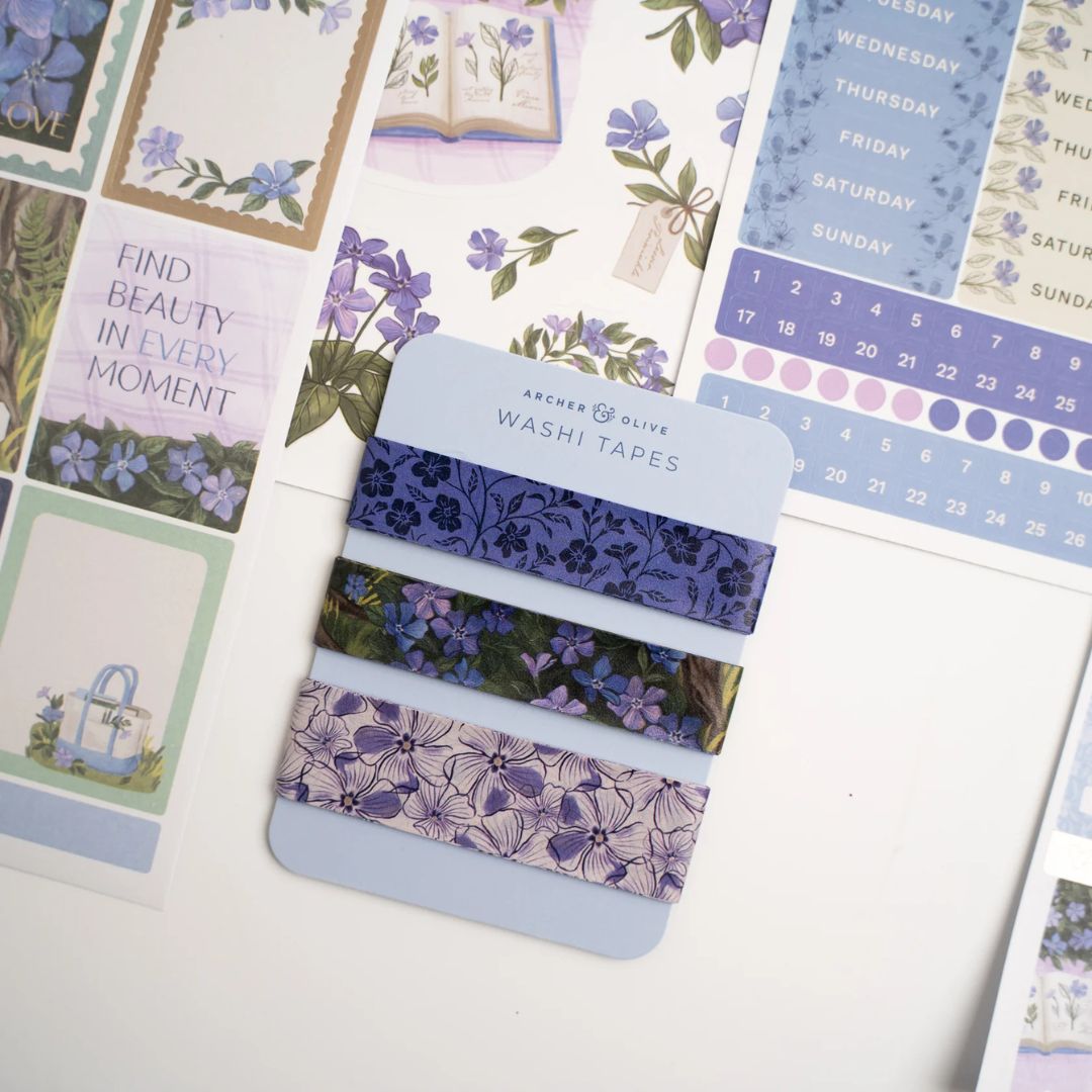 Wild Periwinkle Journal Kit Everyday Collection - Archer & Olive - Archer & Olive
