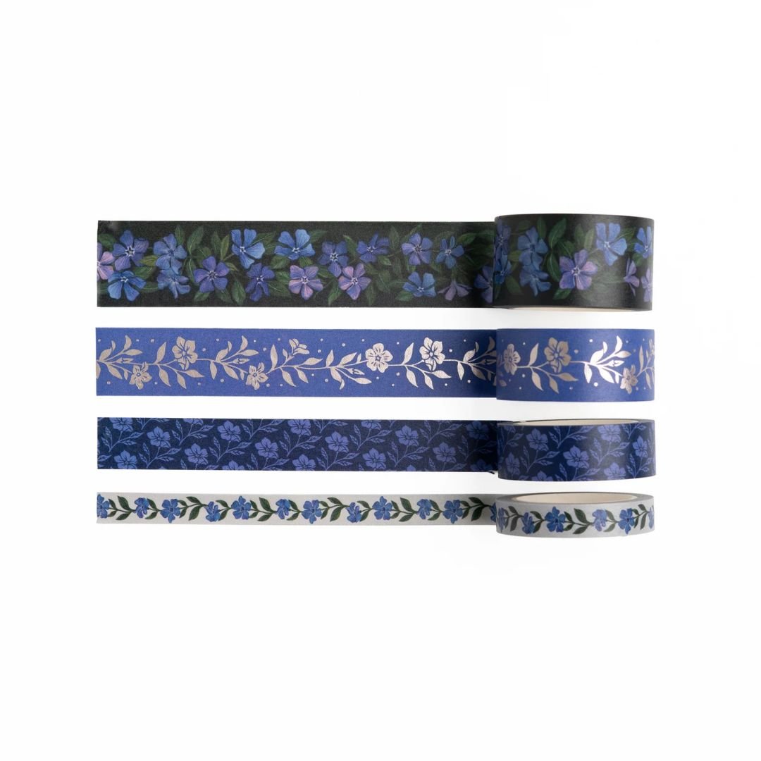 Wild Periwinkle Washi Tape Set - Archer & Olive