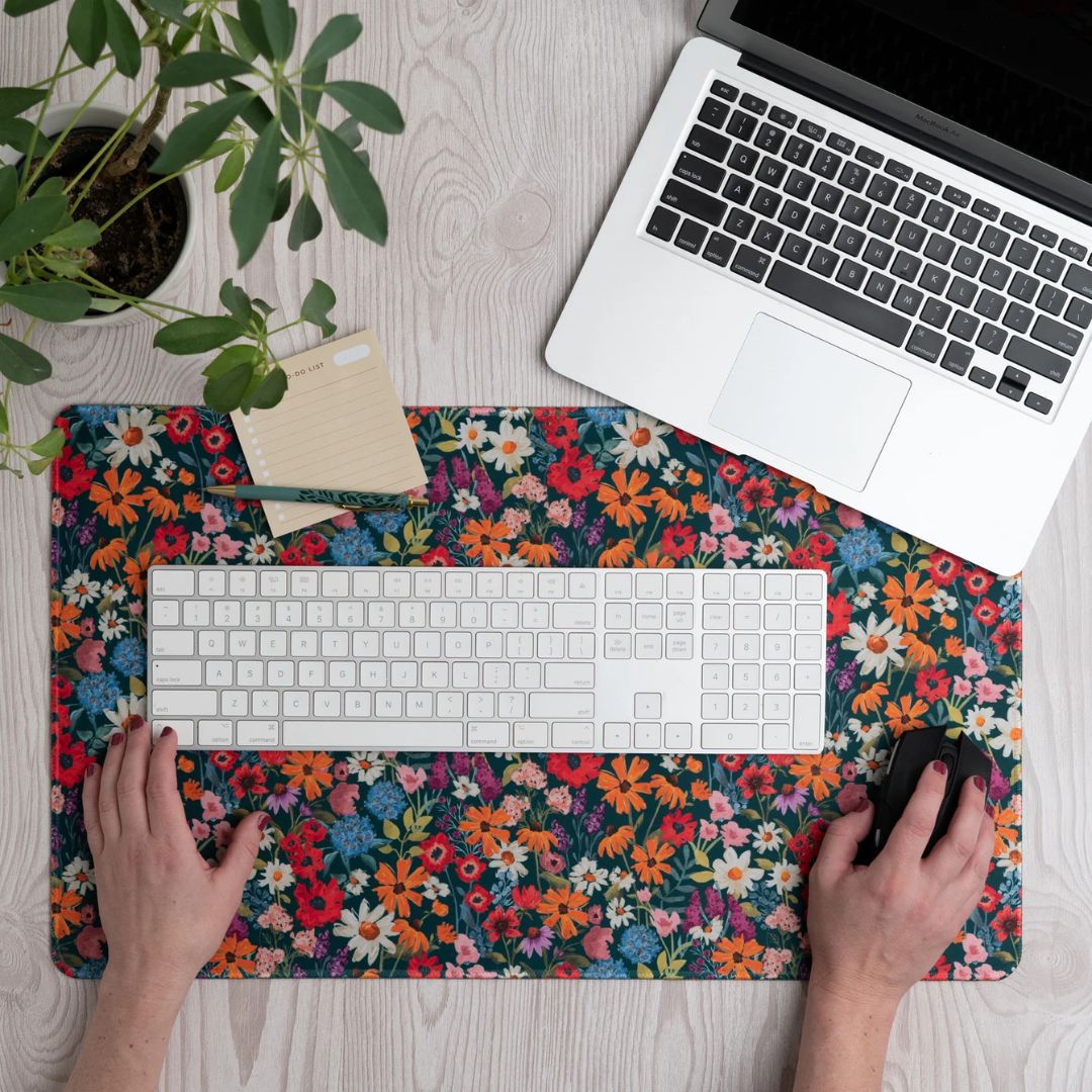 Wildflowers Desk Pad - Archer & Olive - Archer & Olive