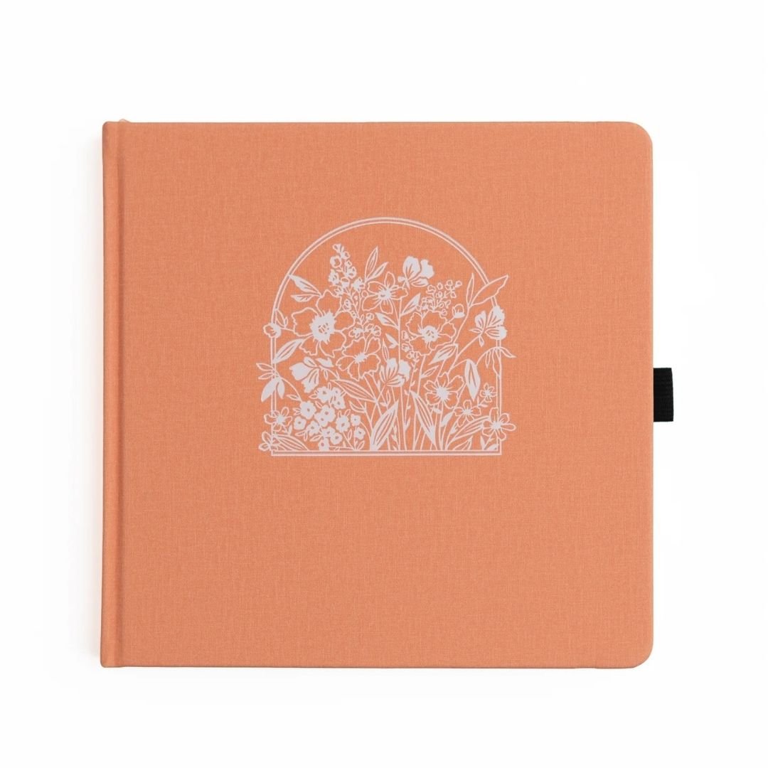 Wildflowers Framed Dotted Journal - Archer & Olive - Square - Archer & Olive