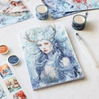 Winter Queen A5 Dotted Notebook - Under the Rowan Trees - Under the Rowan Trees