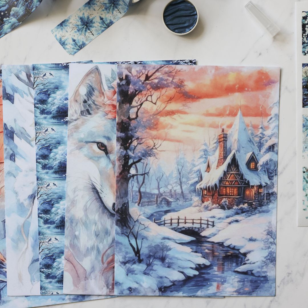 Winter Queen After Dark Stationery Box - Under the Rowan Trees - Under the Rowan Trees