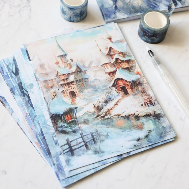 Winter Queen After Dark Stationery Box-Previous Boxes-Under the Rowan Trees-