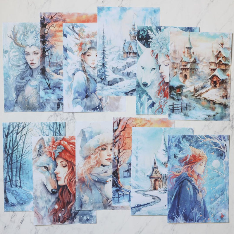 Winter Queen After Dark Stationery Box-Previous Boxes-Under the Rowan Trees-