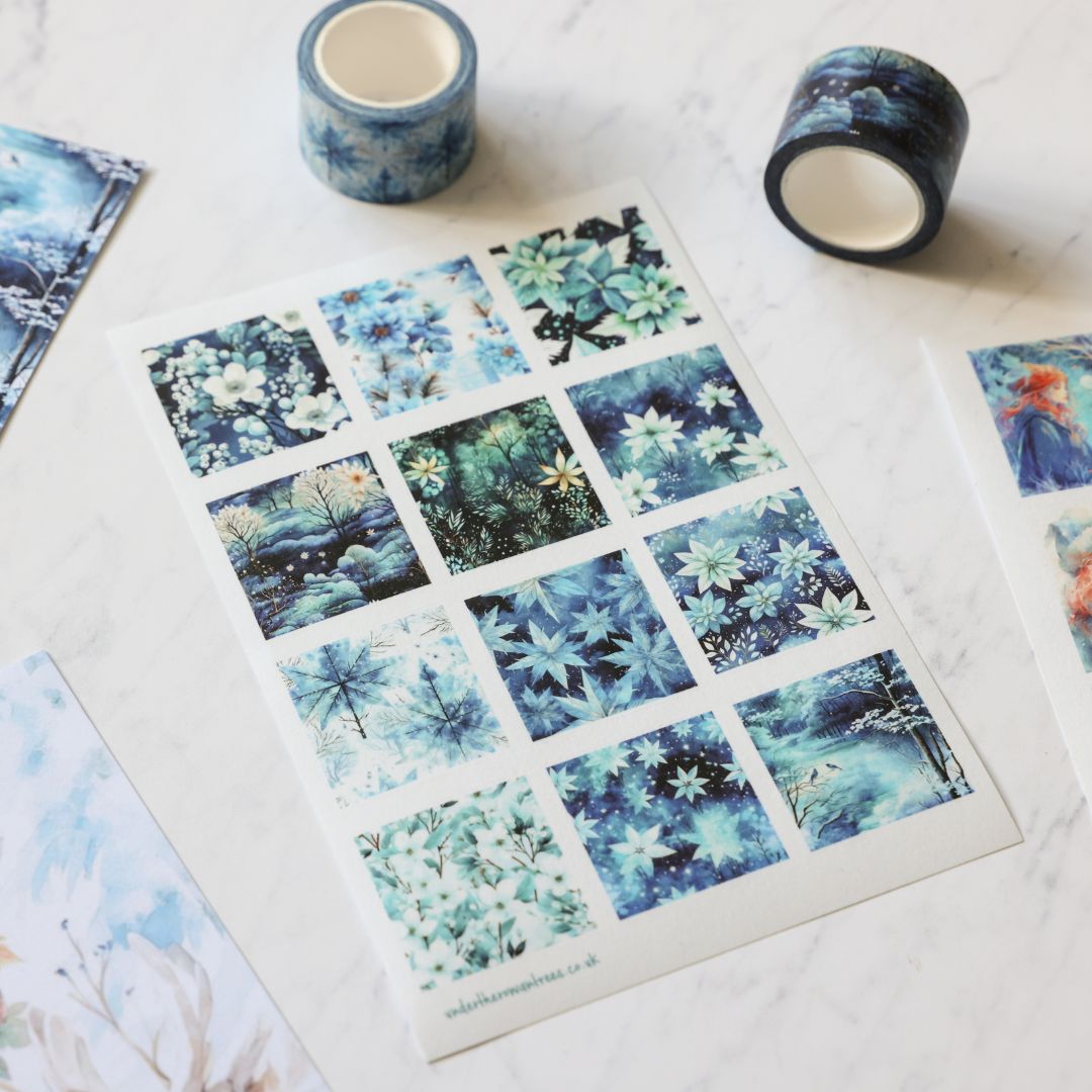 Winter Queen Sticker Sheets - Under the Rowan Trees - Under the Rowan Trees