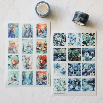 Winter Queen Sticker Sheets-Stickers-Under the Rowan Trees-Pictures