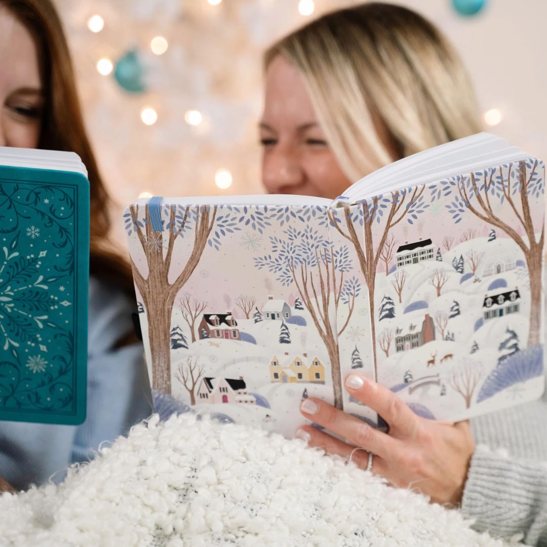 Winter Village Luxury Journals - Archer & Olive - A5 Dot Grid - Archer & Olive