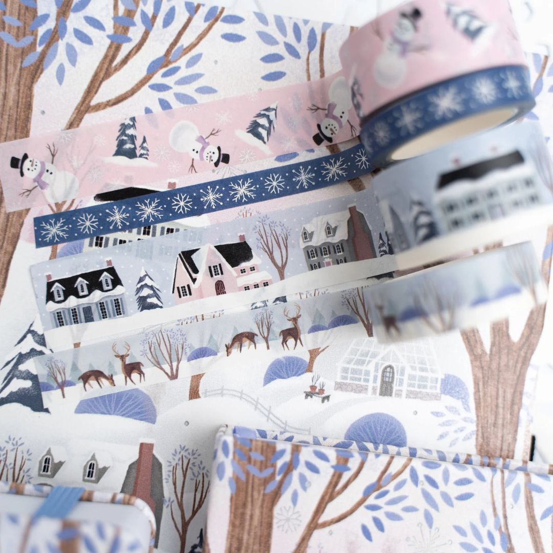 Winter Village Washi Tape Set - Archer & Olive