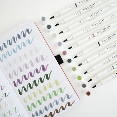 Winterscapes Calliograph Pens-Pens-Archer & Olive-