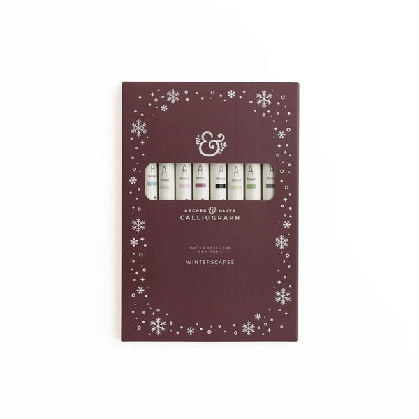 Winterscapes Calliograph Pens-Pens-Archer & Olive-