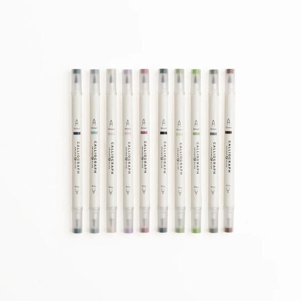 Winterscapes Calliograph Pens-Pens-Archer & Olive-