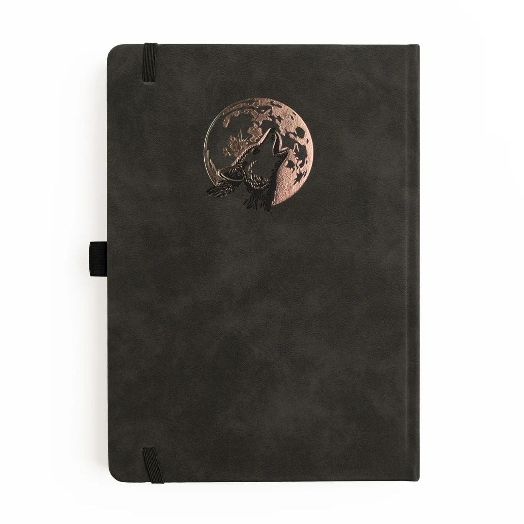 Wolf In The Night Dot Grid Journal - B6 - Archer & Olive