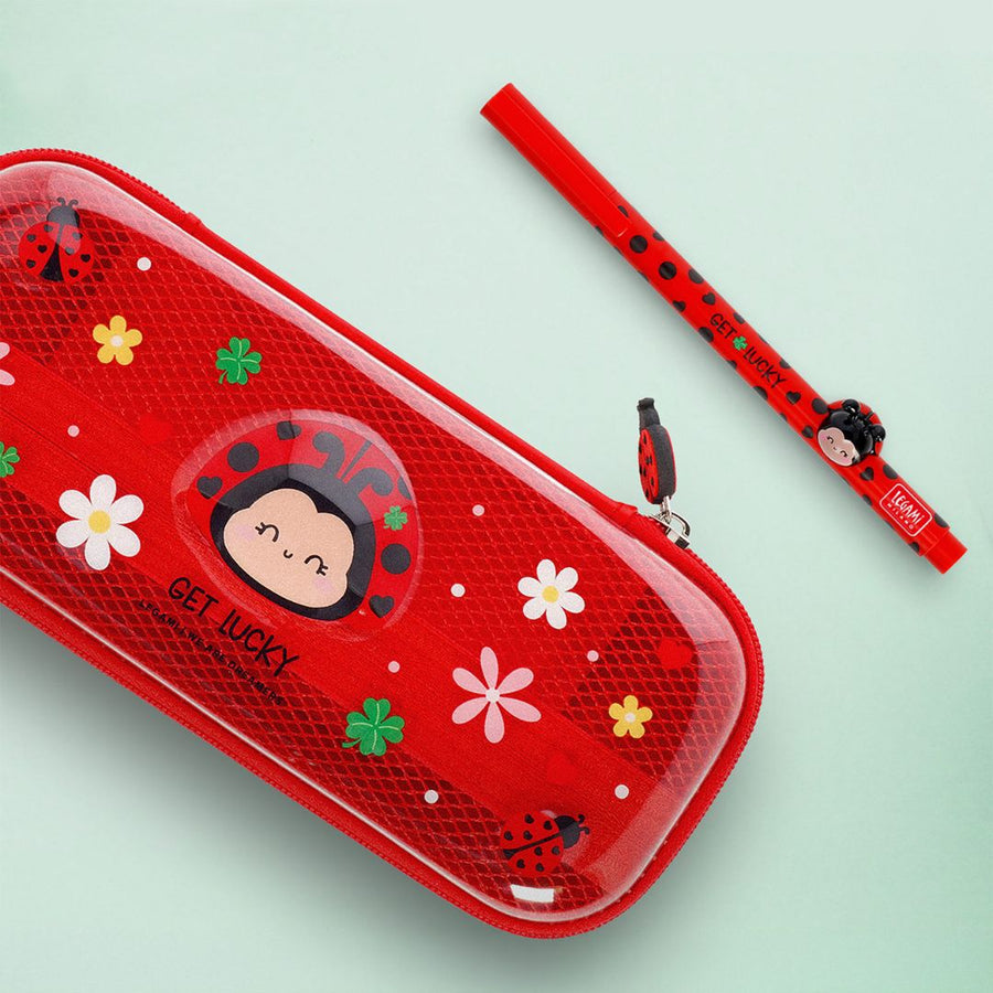 Wonderwow Pencil Cases - Legami - Lady Bug - Legami