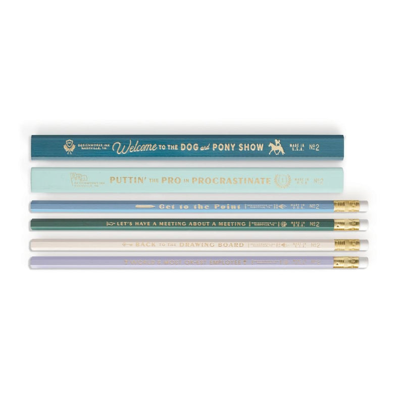 Luxury Pencil Set-Pencils-Designworks Collective-Dark Blue