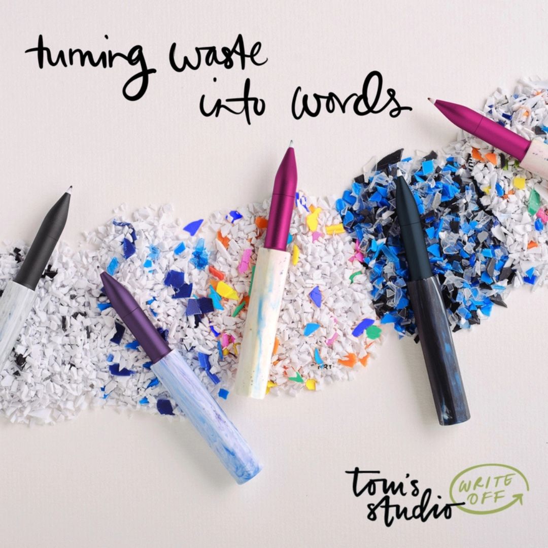 Wren Write Off - Refillable Recycled Pen - Ink - Tom's Studio