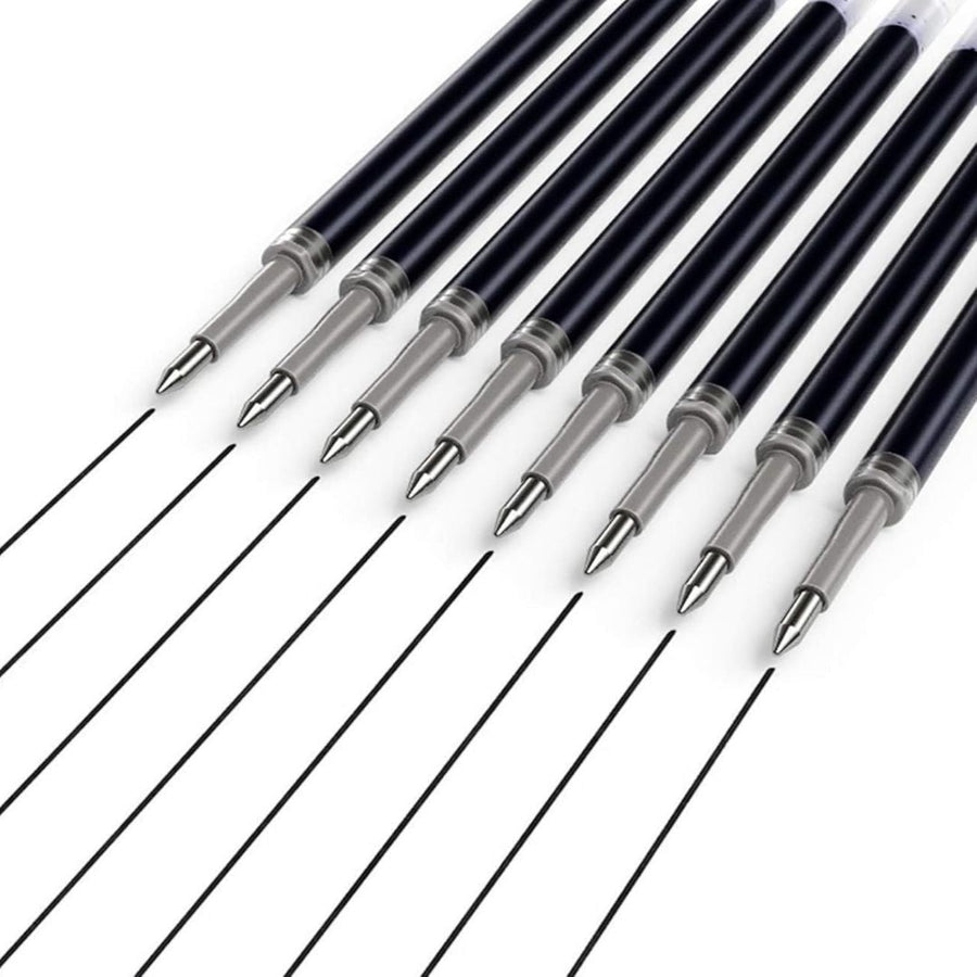 Writech Gel Pen Refills W-1156 0.7mm Blue or Black - Black - Writech