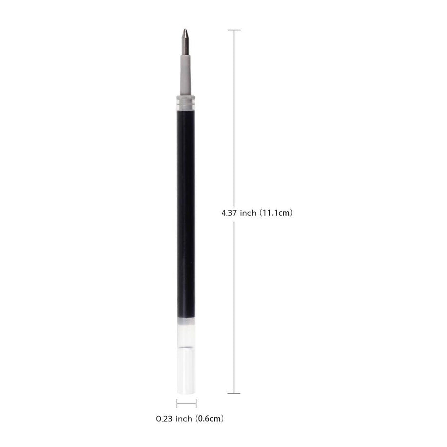 Writech Gel Pen Refills W-1156 0.7mm Blue or Black - Black - Writech