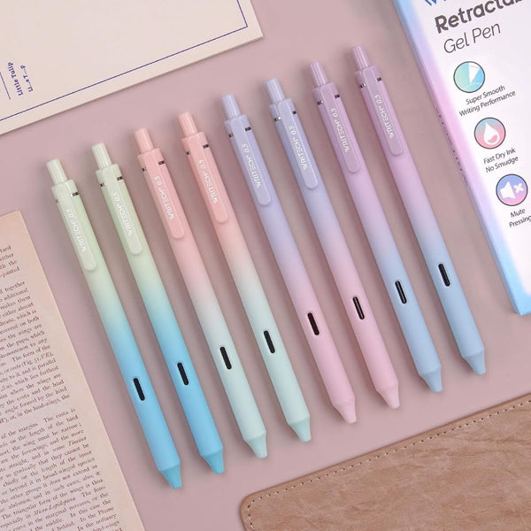 Writech Ombre Gel Pens - Black Ink - Writech