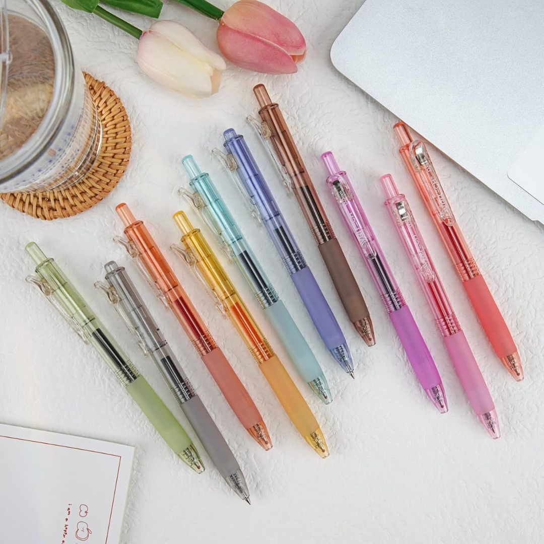 Writech Rainbow Retractable Gel Pens - Set of 5 - Writech