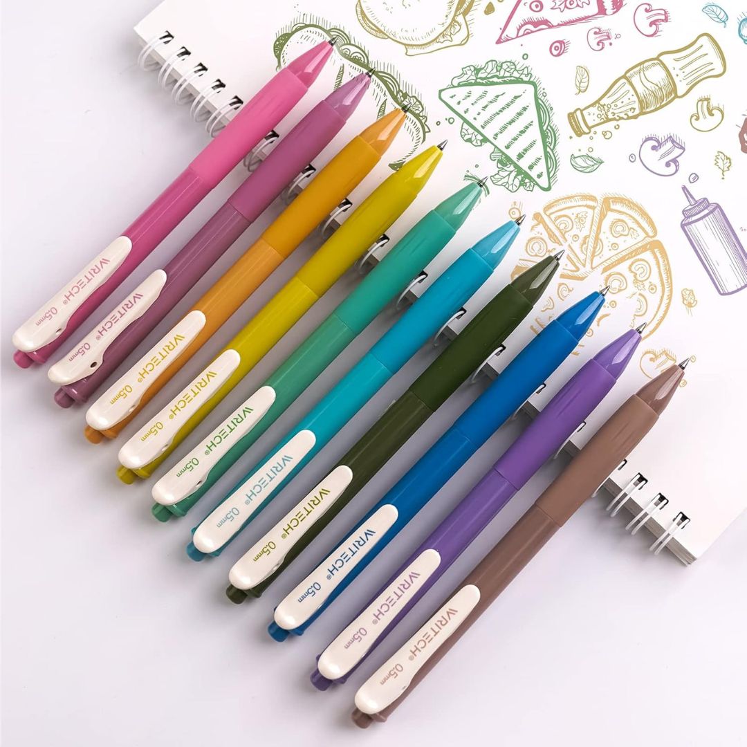 Writech Vintage Colour Gel Pens - Set 1 - Writech