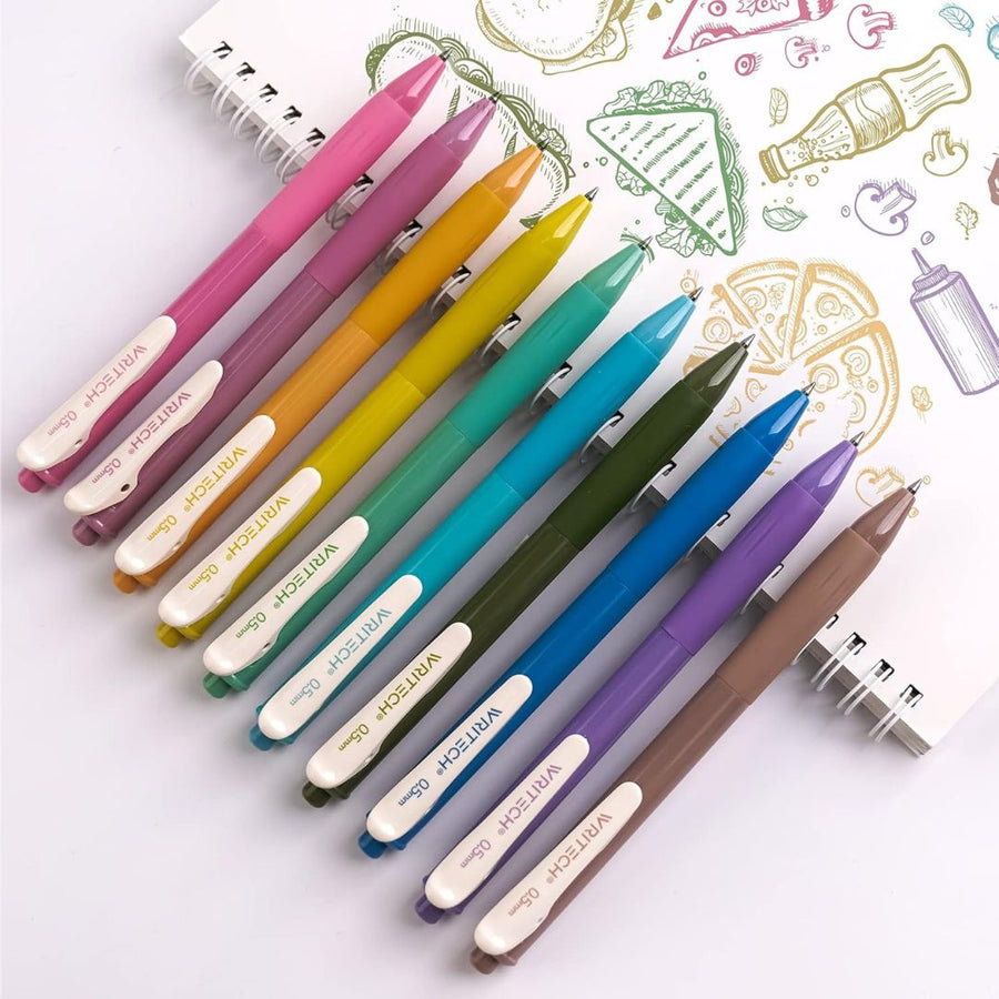 Writech Vintage Colour Gel Pens - Set 1 - Writech
