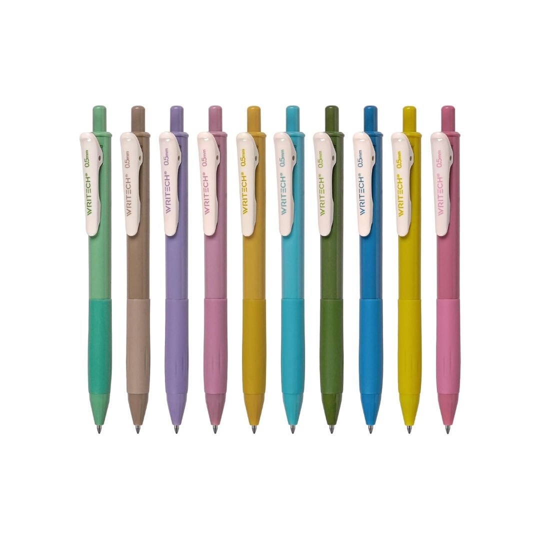 Writech Vintage Colour Gel Pens - Set 1 - Writech