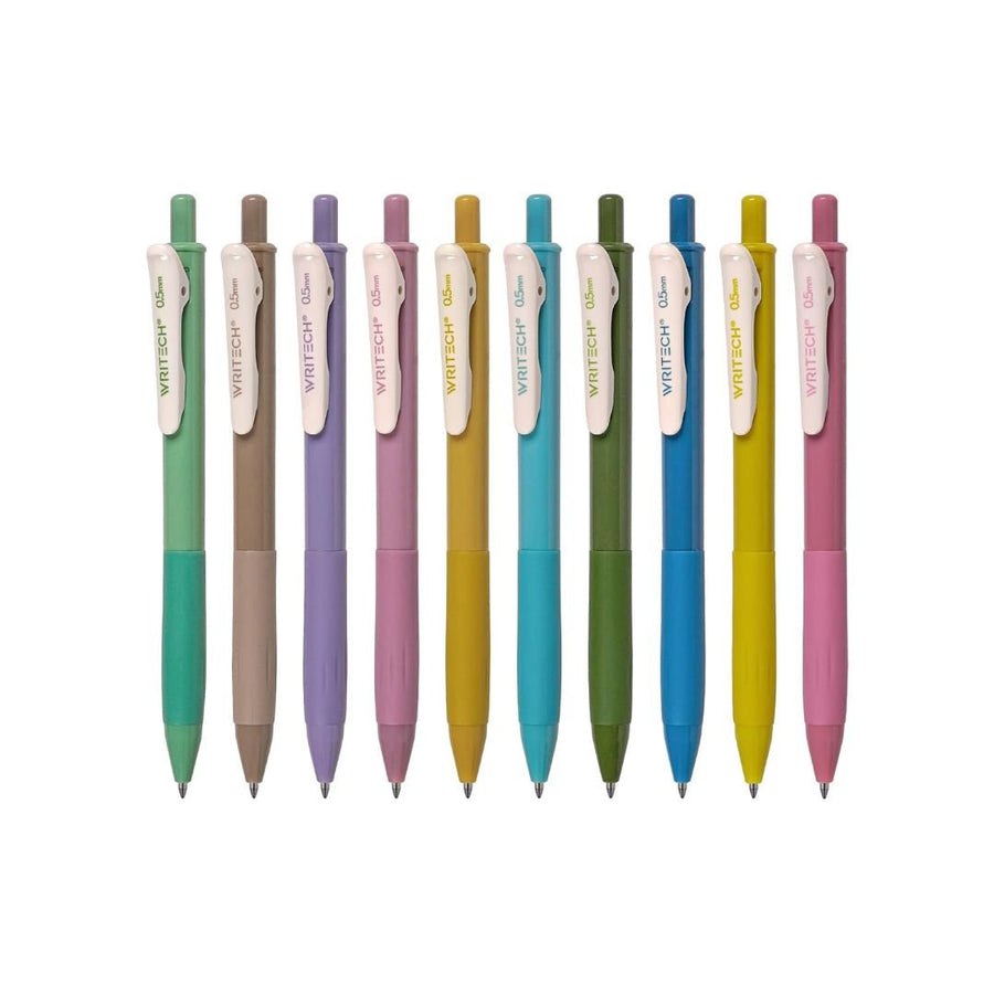 Writech Vintage Colour Gel Pens - Set 1 - Writech