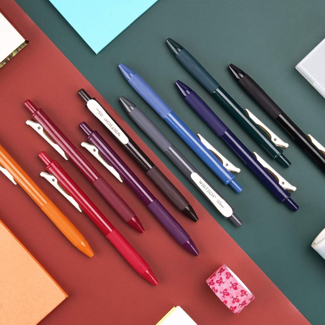 Writech Vintage Colour Gel Pens - Set 1 - Writech