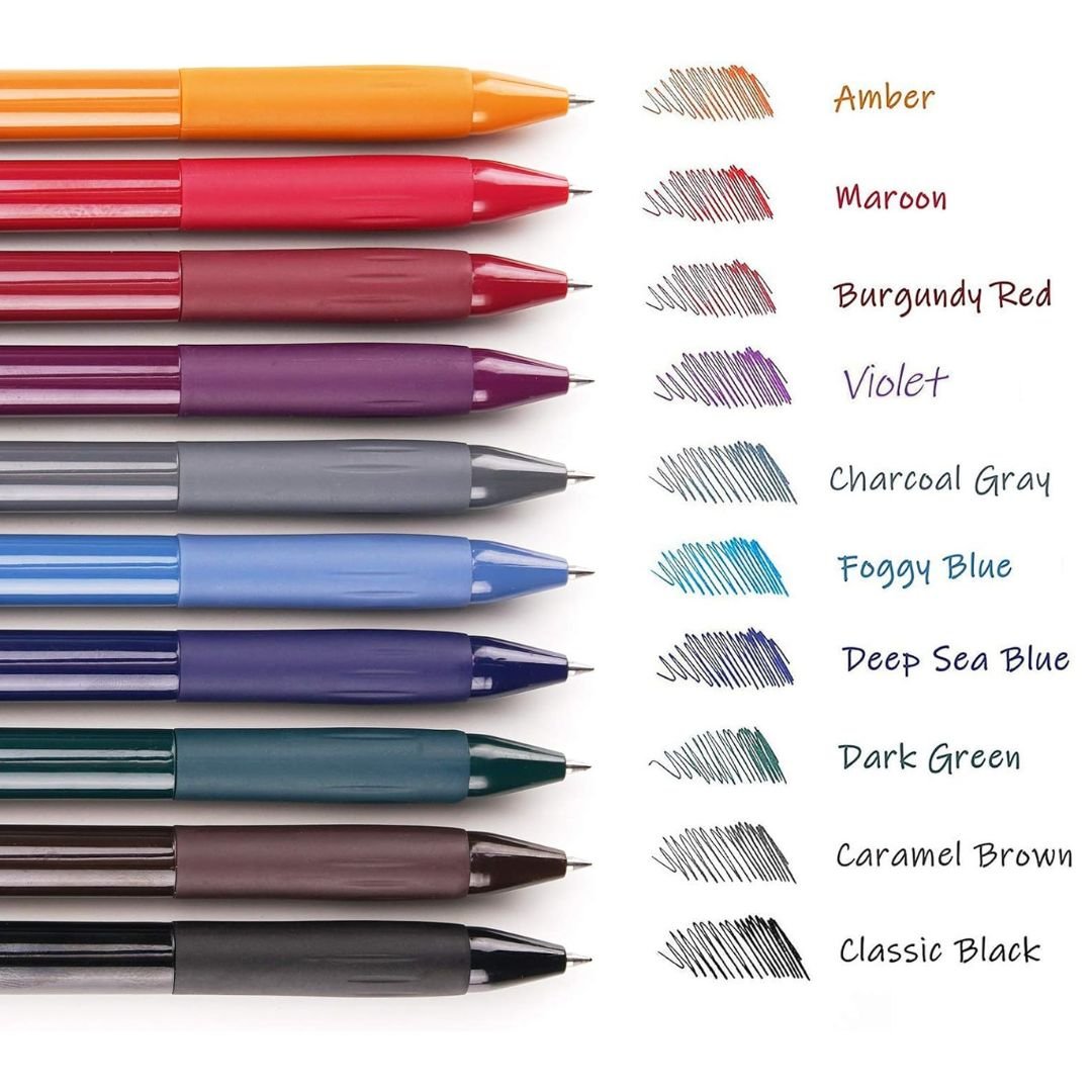 Writech Vintage Colour Gel Pens - Set 1 - Writech