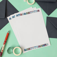 Writing Paper Set - Cosy Abodes - Under the Rowan Trees