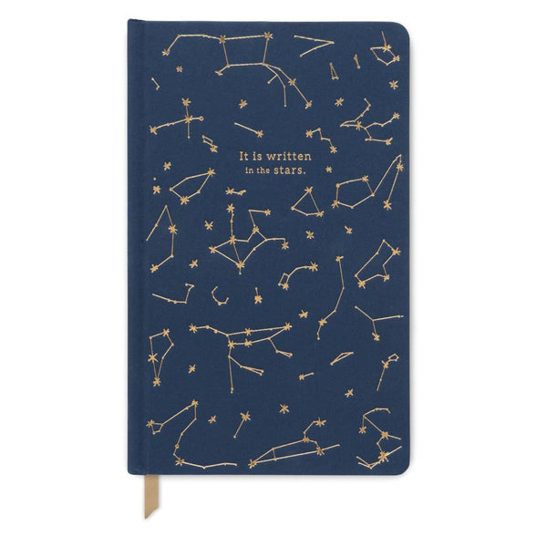 Bookcloth Hardcover Lined Journal-Notebooks-Designworks Collective-Written in the Stars