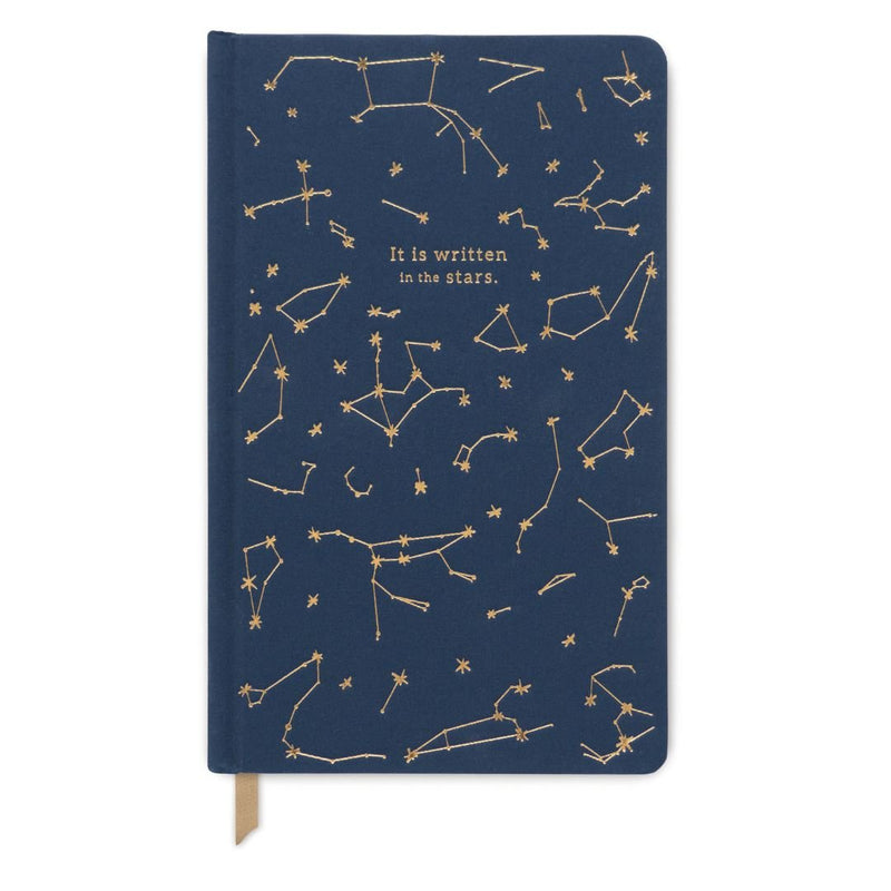Bookcloth Hardcover Lined Journal-Notebooks-Designworks Collective-Written in the Stars