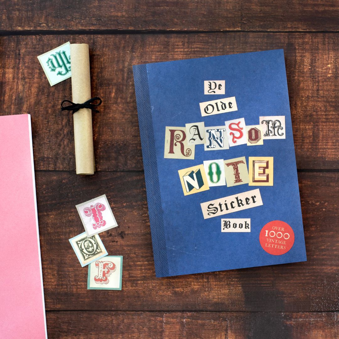 Ye Olde Ransom Note Sticker Book - Luke Herriott - Skittledog