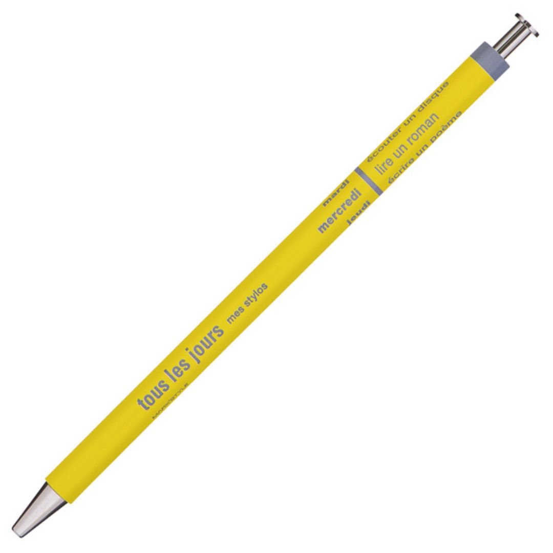 Yellow Days Ballpoint Pen - Mark'Style - Mark's Inc. - Under the Rowan Trees