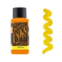 Yellow Diamine Fountain Pen Ink 30ml - Diamine - Under the Rowan Trees