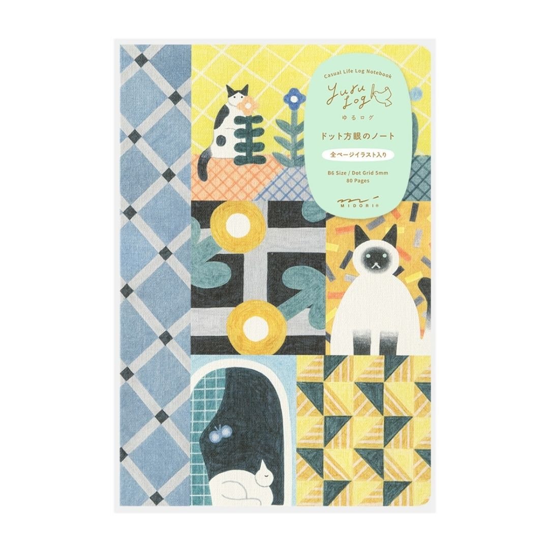 Yuru Log Notebook B6 - Cat - Under the Rowan Trees