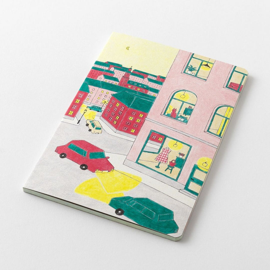 Yuru Log Notebook B6 - Daily Life - Midori