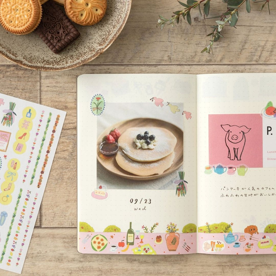 Yuru Log Notebook B6 - My Life - Under the Rowan Trees
