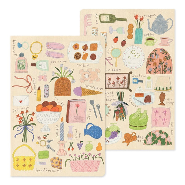Yuru Log Notebook B6 - My Life - Under the Rowan Trees