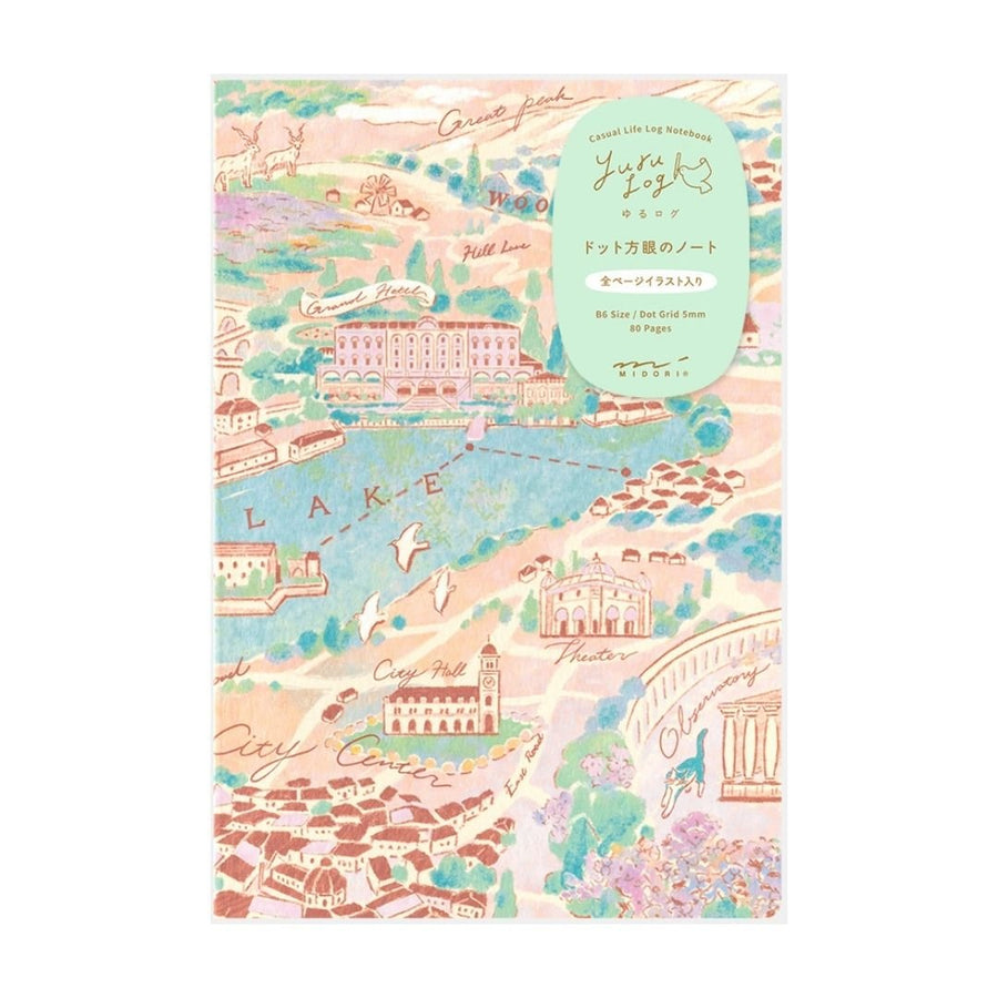 Yuru Log Notebook B6 - Travel & Hotel - 