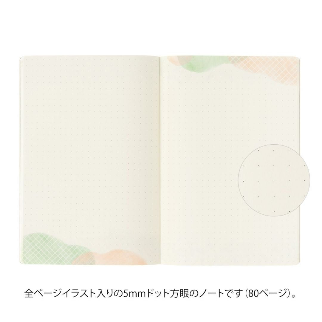 Yuru Log Notebook B6 - Watercolour - 