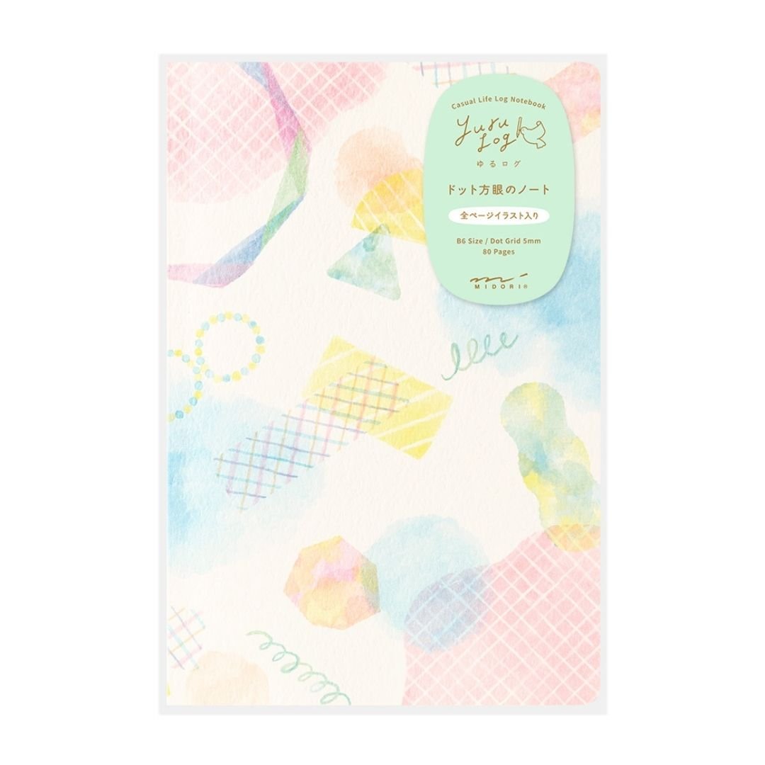 Yuru Log Notebook B6 - Watercolour - 