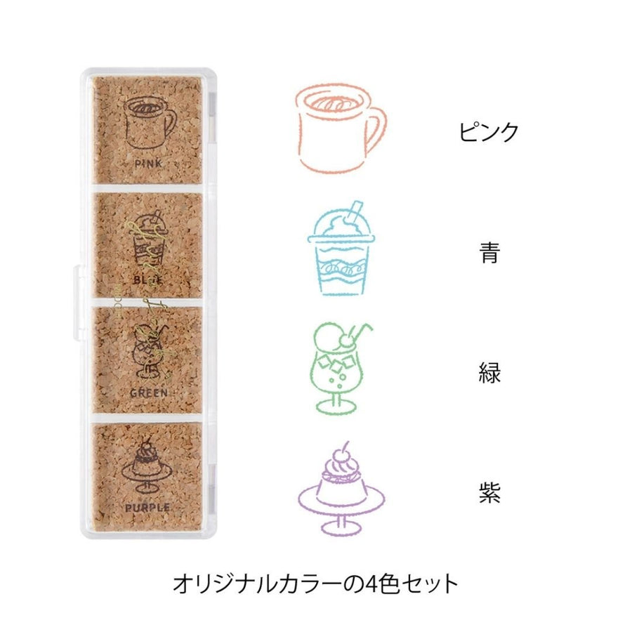 Yuru Log Pre - Inked Stamps - Cafe