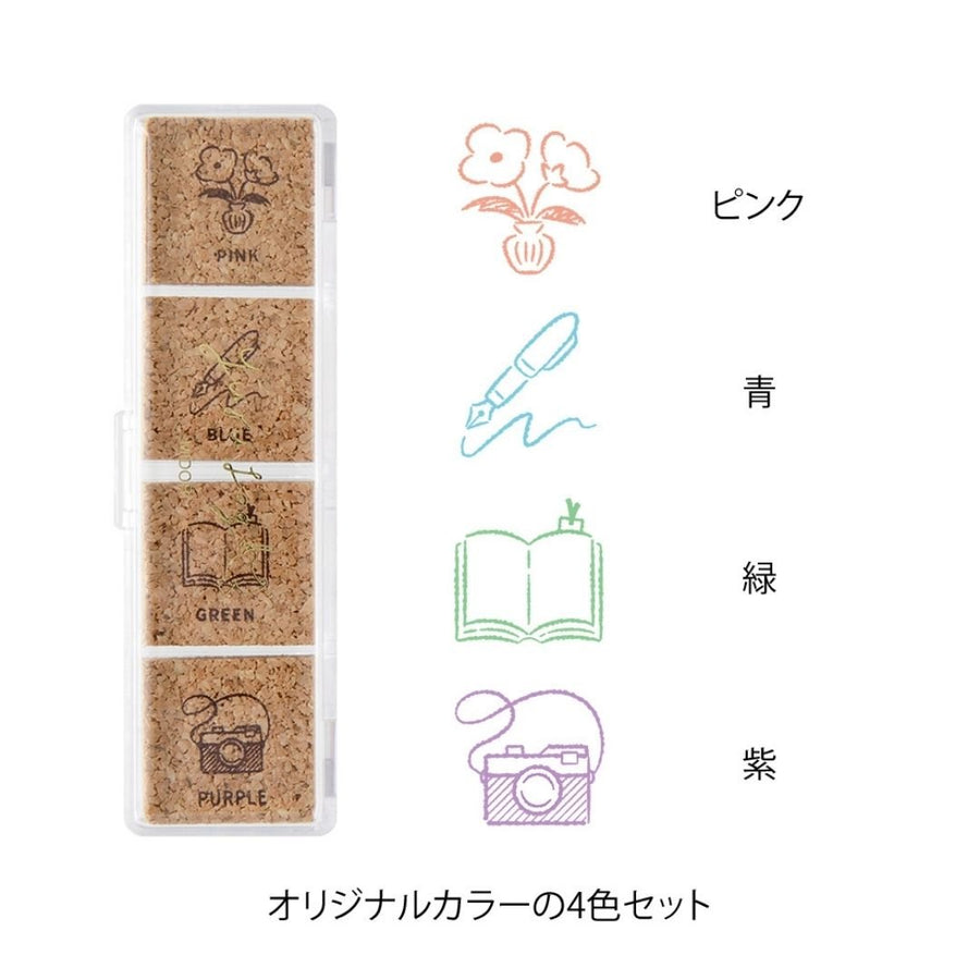 Yuru Log Pre - Inked Stamps - Daily Life