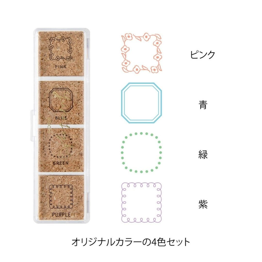 Yuru Log Pre - Inked Stamps - Frame