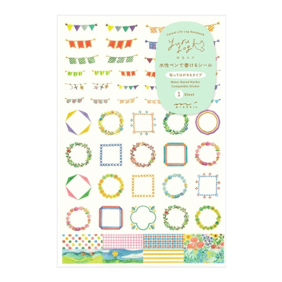 Yuru Log Sticker Sheet - Decoration - Under the Rowan Trees