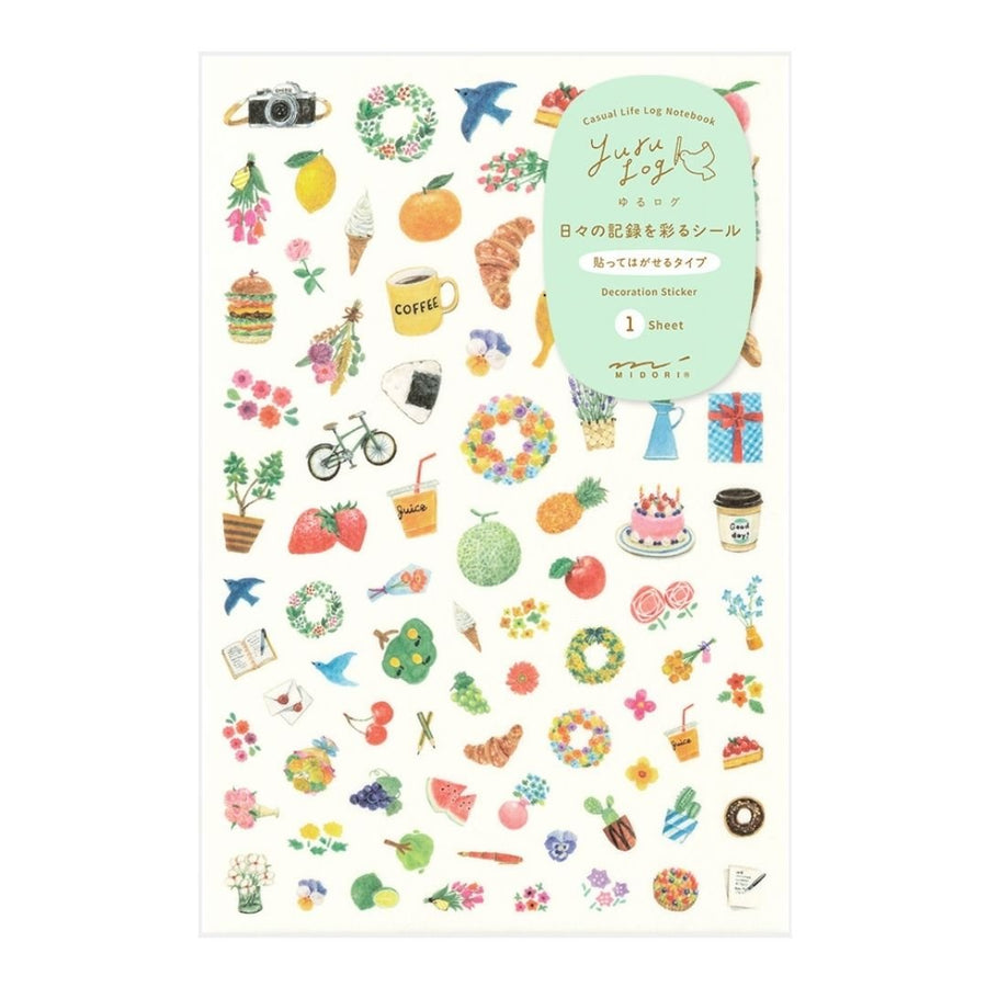 Yuru Log Sticker Sheet - Decoration - Under the Rowan Trees