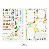 Yuru Log Sticker Sheets x2 - Under the Rowan Trees