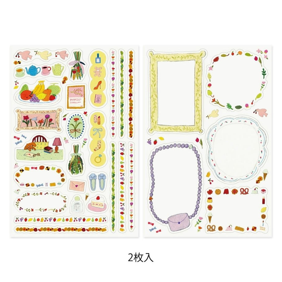 Yuru Log Sticker Sheets x2 - My Life